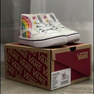 VANS- Rainbow Sk8-Hi’s